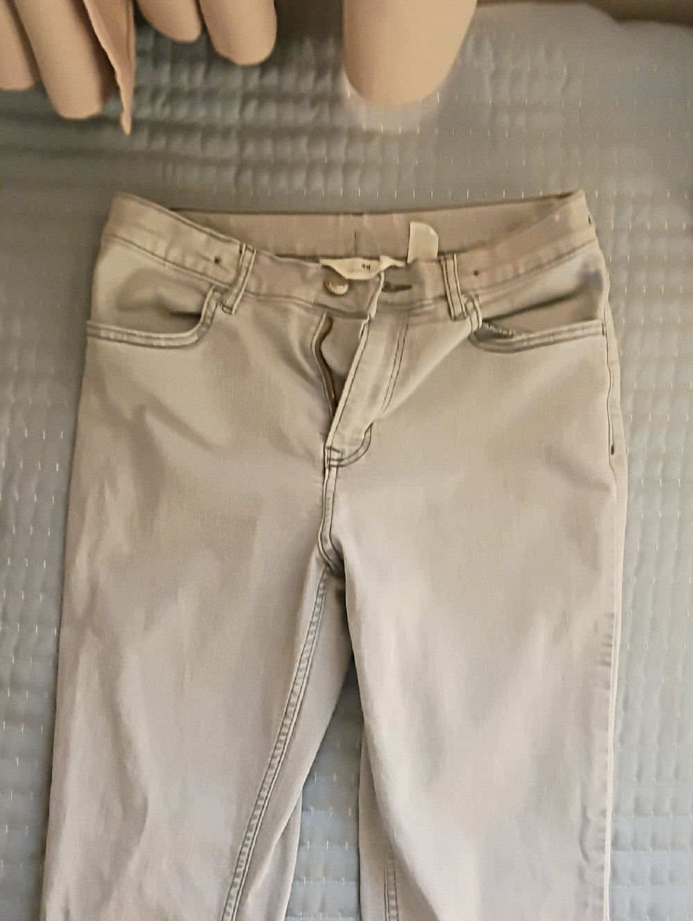 H&M Slim Men's Jeans in Light Gray